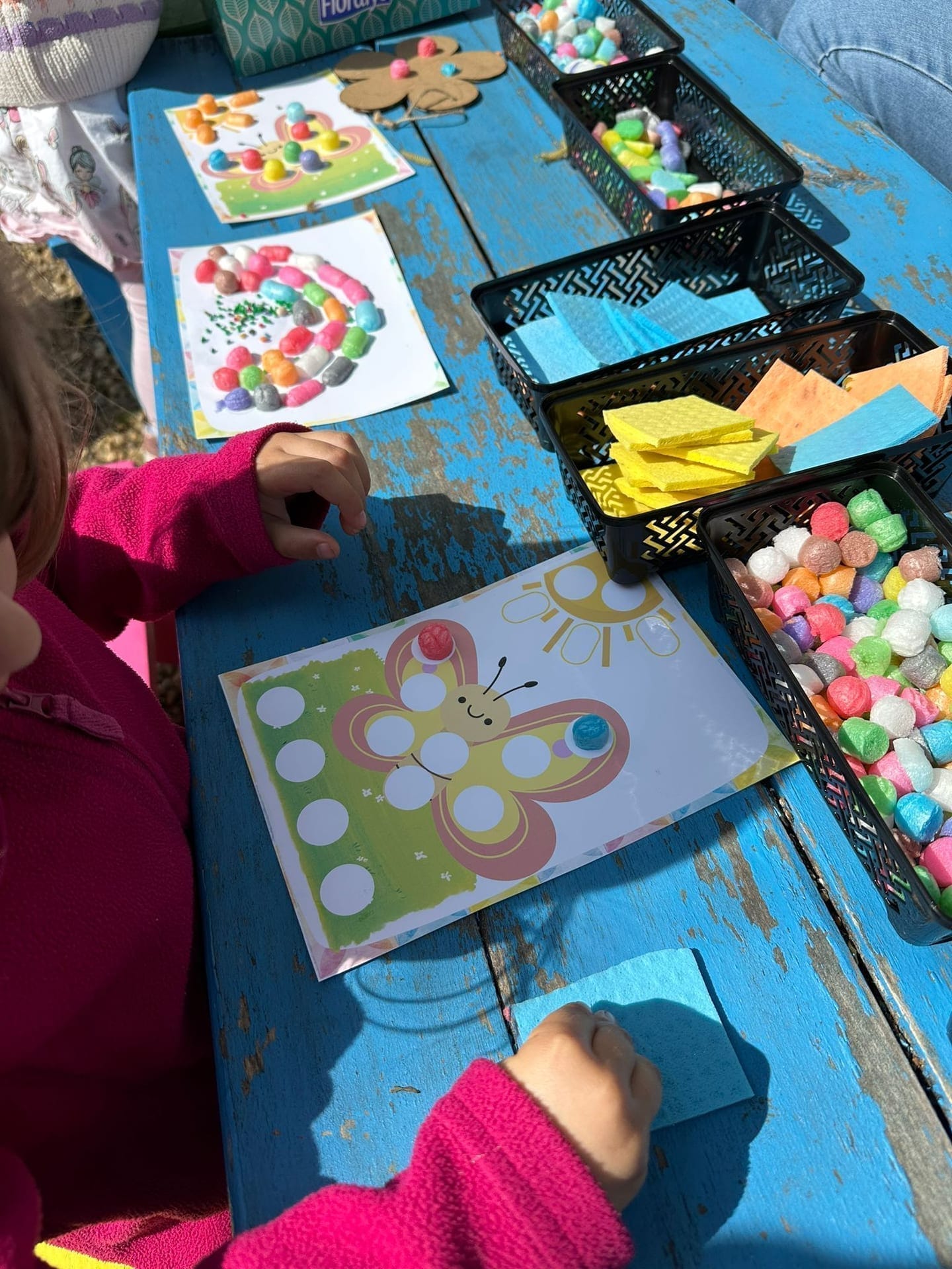 Werkstatt der klebrigen Puffs